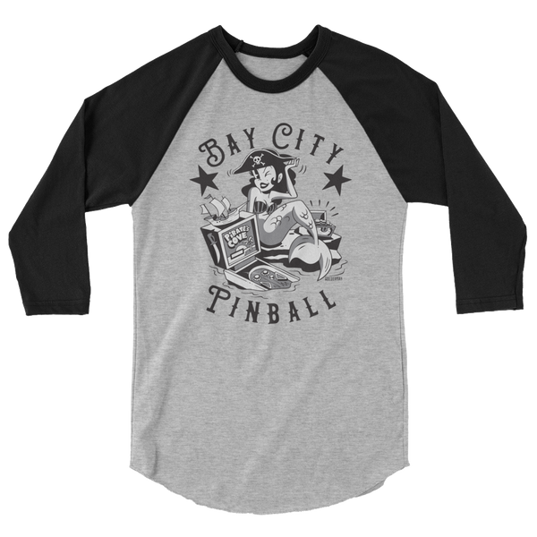 Bay City Pinball - 3/4 Sleeve Shirt