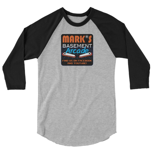 Mark's Basement Arcade - 3/4 Sleeve Shirt