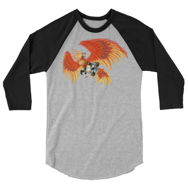 it's Lit Pinball Phoenix - 3/4 Sleeve Shirt