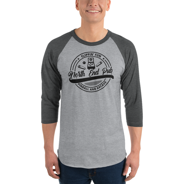 North End Pub Flippin Fun - 3/4 Sleeve Shirt