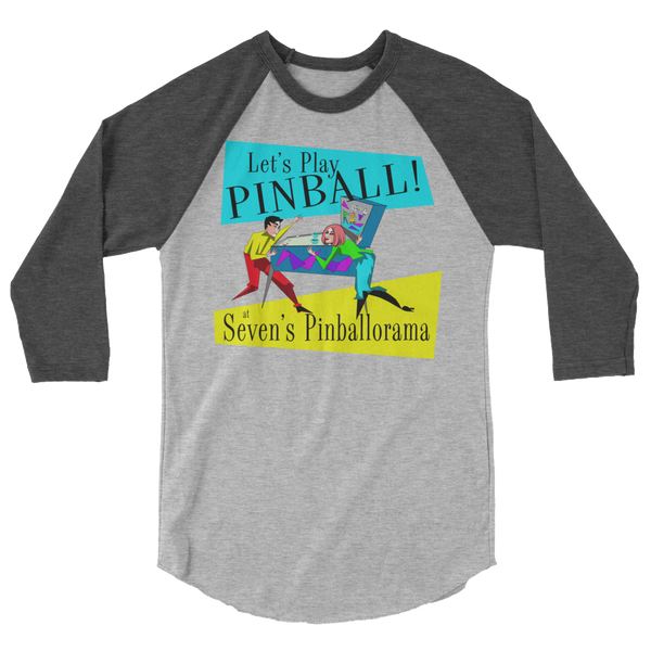 Seven's Pinballorama Pointy People 3 - 3/4 Sleeve Shirt