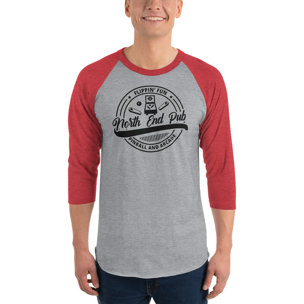 North End Pub Flippin Fun - 3/4 Sleeve Shirt