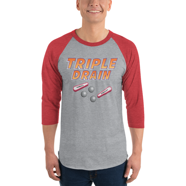 Triple Drain - 3/4 Sleeve Shirt