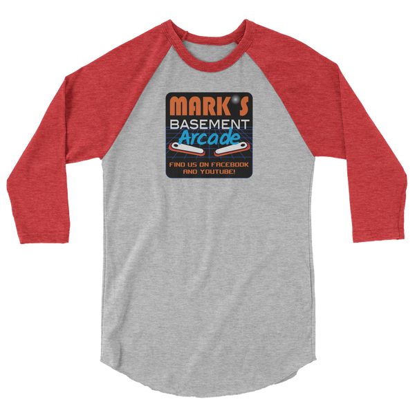 Mark's Basement Arcade - 3/4 Sleeve Shirt