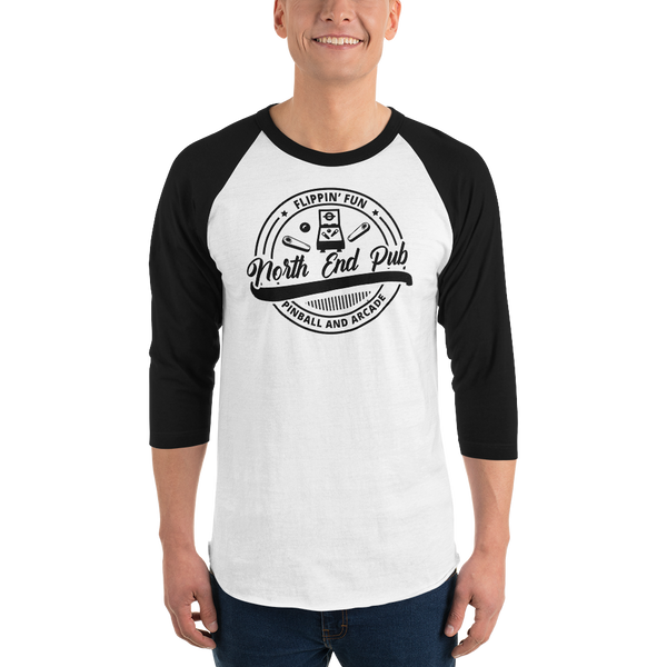 North End Pub Flippin Fun - 3/4 Sleeve Shirt