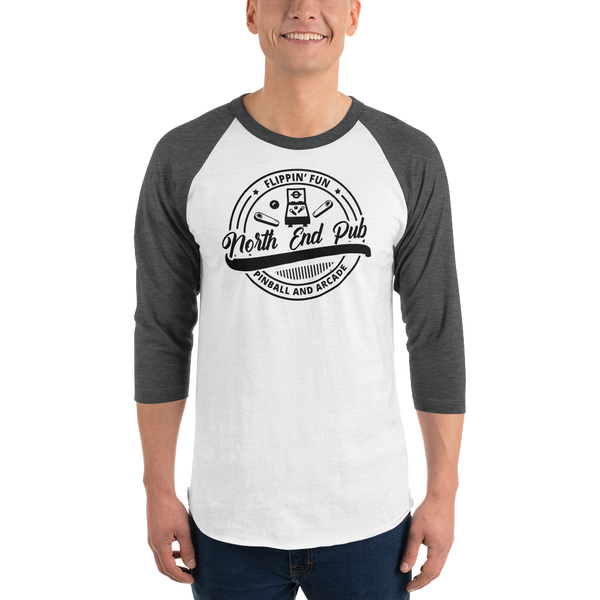 North End Pub Flippin Fun - 3/4 Sleeve Shirt