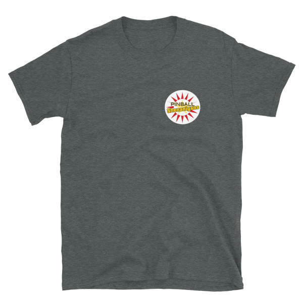Pinball Shenanigans - Pro T-Shirt w/ Back Logo