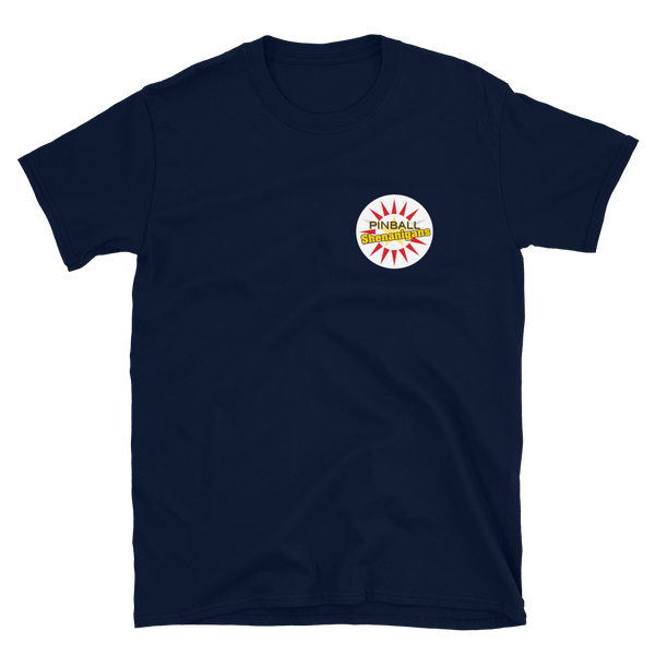 Pinball Shenanigans - Pro T-Shirt w/ Back Logo