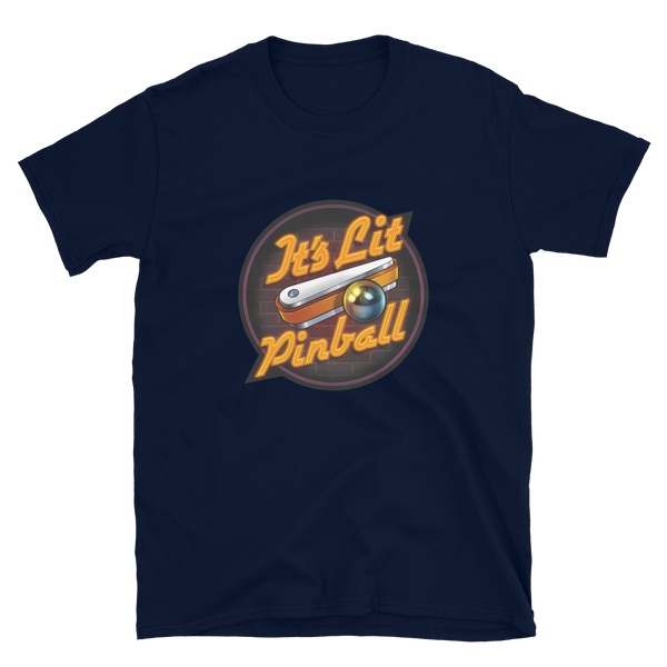 It's Lit Pinball - Pro T-Shirt - Silverball Swag