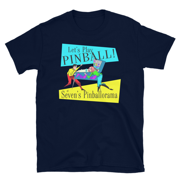 Seven's Pinballorama Pointy People 3 - Pro T-Shirt