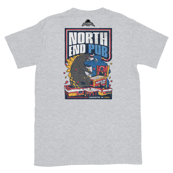 North End Pub Godzilla - Pro T-Shirt