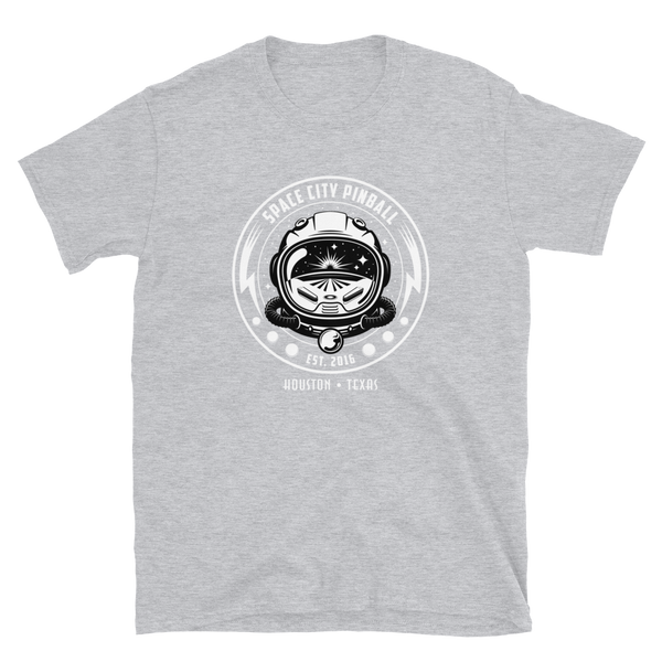 Space City Pinball B/W - Pro T-Shirt