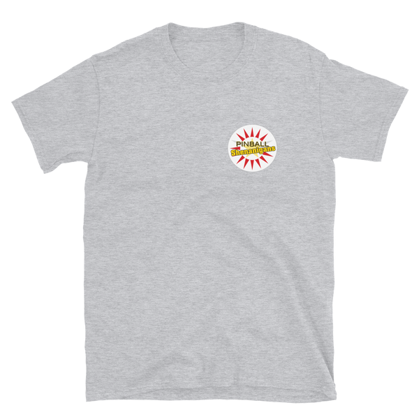 Pinball Shenanigans - Pro T-Shirt w/ Back Logo
