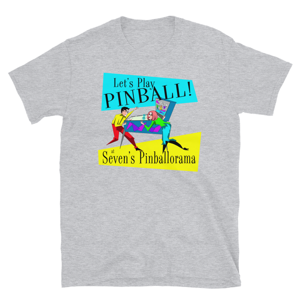 Seven's Pinballorama Pointy People 3 - Pro T-Shirt