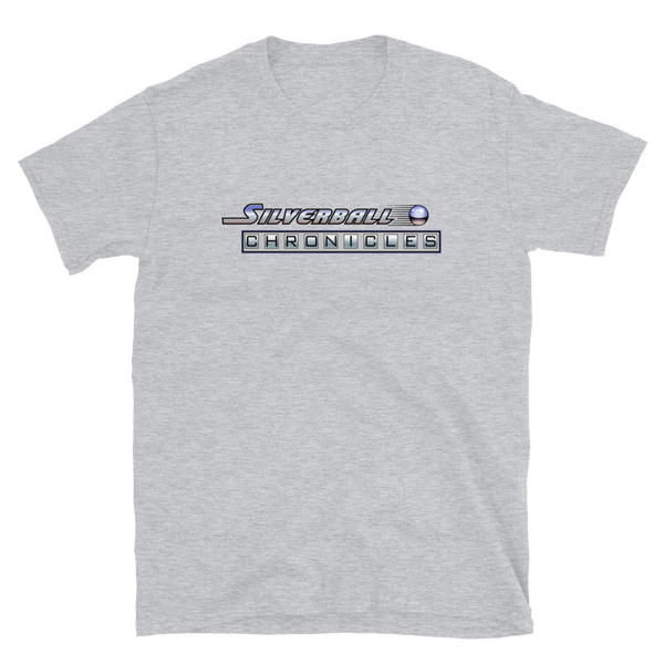 Silverball Chronicles Randy Martinez Designed Logo - Pro T-Shirt