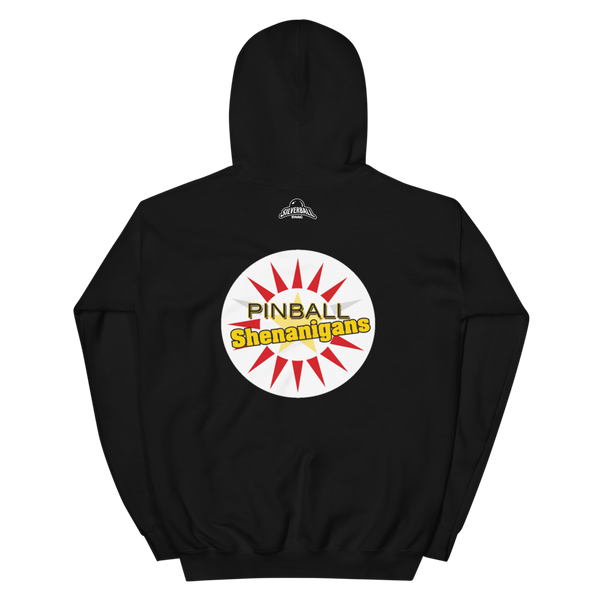 Pinball Shenanigans - Unisex Hoodie w/ Back Logo