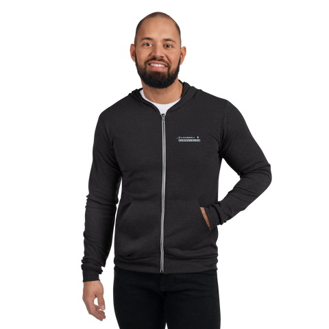 Silverball Chronicles Randy Martinez Designed Logo - Unisex zip hoodie