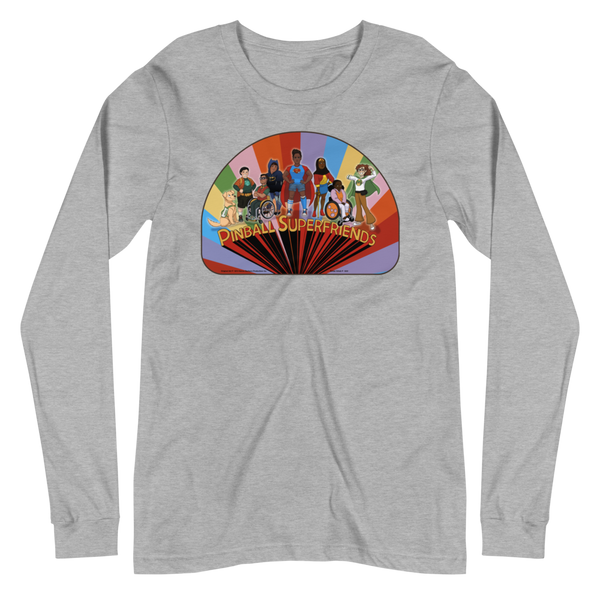 Pinball Superfriends - Long Sleeve Tee
