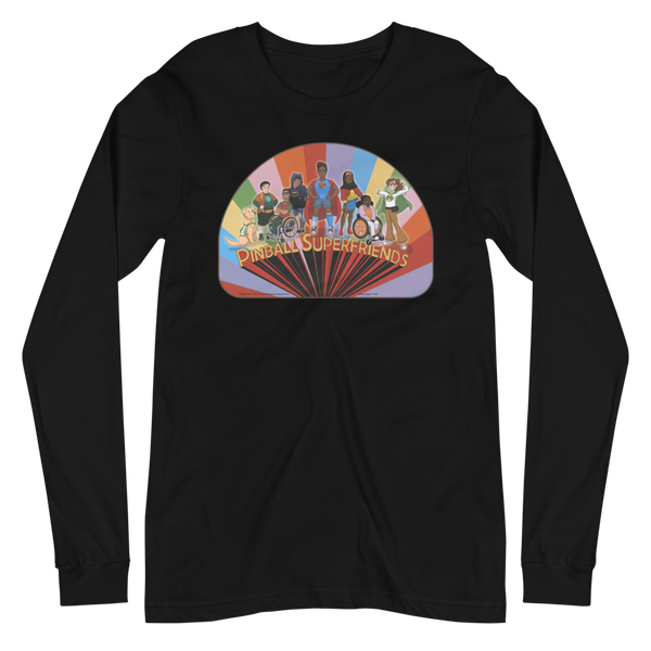 Pinball Superfriends - Long Sleeve Tee