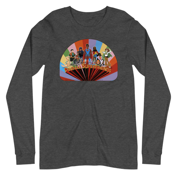 Pinball Superfriends - Long Sleeve Tee