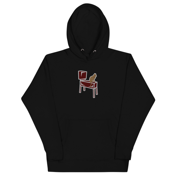 Pinball Cats - Embroidered Hoodie