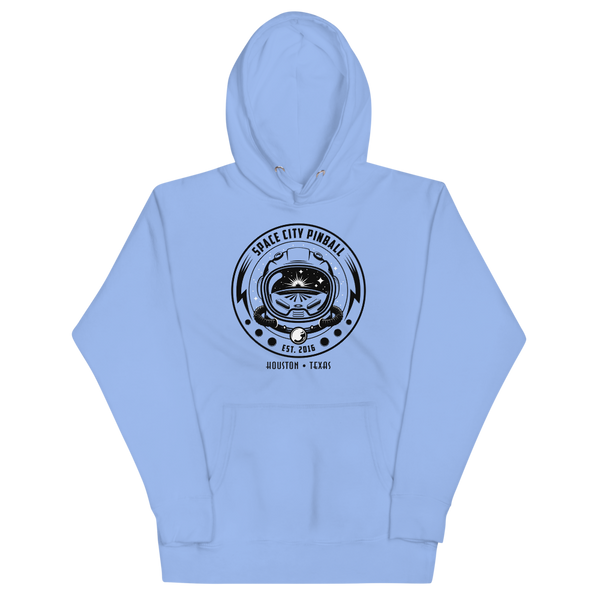 Space City Pinball B/W - Hoodie