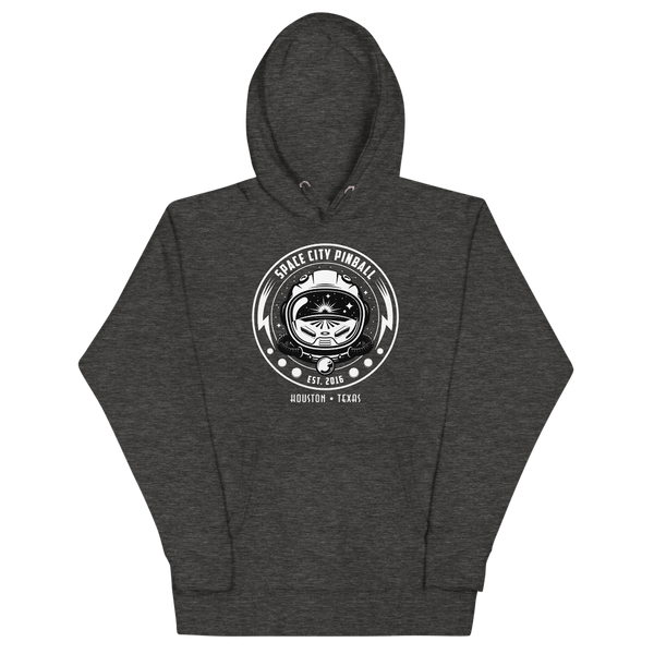 Space City Pinball B/W - Hoodie