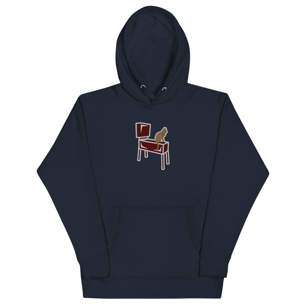 Pinball Cats - Embroidered Hoodie