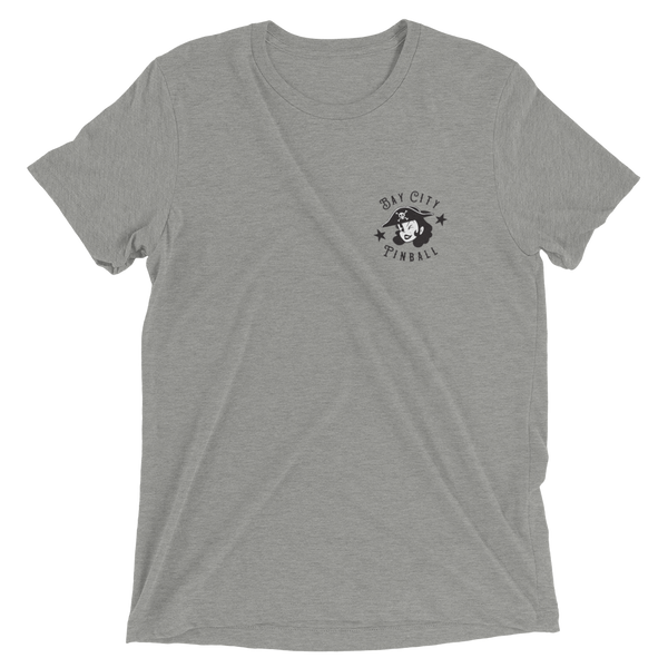 Bay City Pinball Back Design - Premium Triblend T-shirt