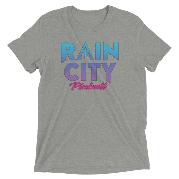 Rain City Pinball - Premium Tri-blend T-shirt