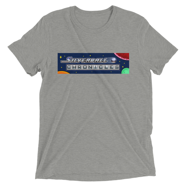 Silverball Chronicles Randy Martinez Designed Full Logo - Premium Tri-blend T-shirt