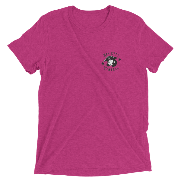 Bay City Pinball Back Design - Premium Triblend T-shirt