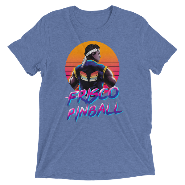 Frisco Pinball - Premium Tri-blend T-shirt