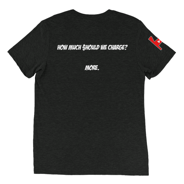Cary Hardy HOW MUCH? - Premium Tri-blend T-Shirt