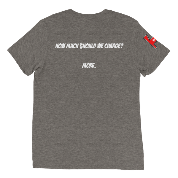 Cary Hardy HOW MUCH? - Premium Tri-blend T-Shirt