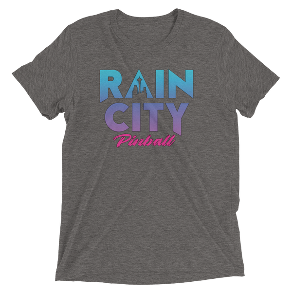 Rain City Pinball - Premium Tri-blend T-shirt