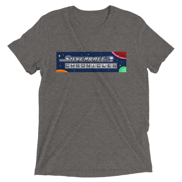 Silverball Chronicles Randy Martinez Designed Full Logo - Premium Tri-blend T-shirt