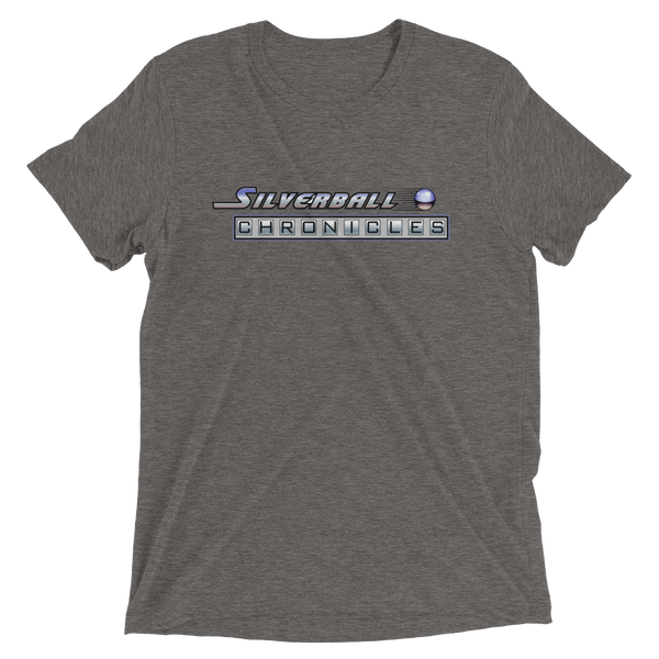 Silverball Chronicles Randy Martinez Designed Logo - Premium Tri-blend T-shirt