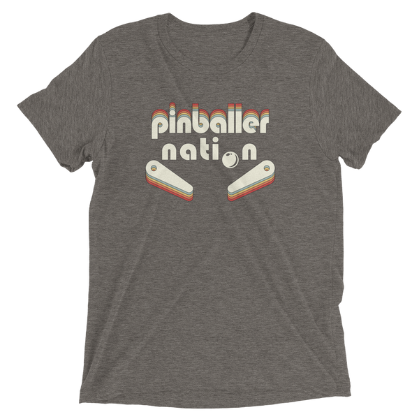 Pinballer Nation - Premium Tri-blend T-shirt