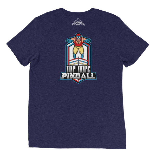 Top Rope Pinball Back Logo - Premium T-shirt