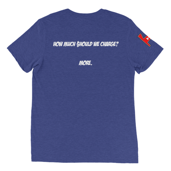 Cary Hardy HOW MUCH? - Premium Tri-blend T-Shirt