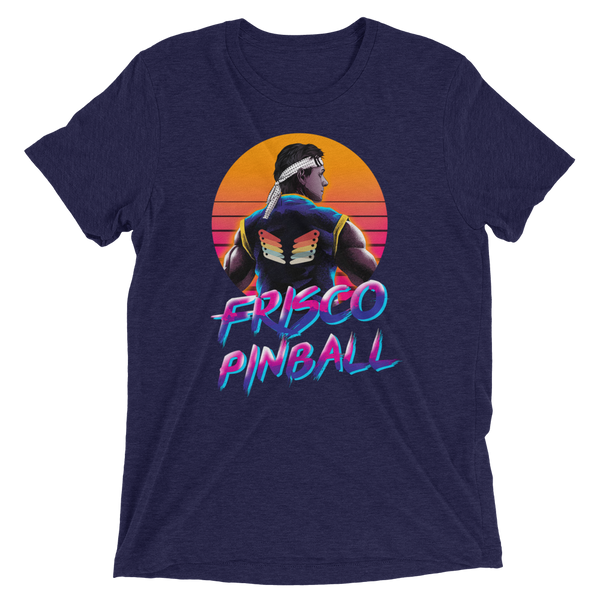 Frisco Pinball - Premium Tri-blend T-shirt