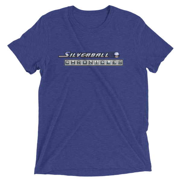 Silverball Chronicles Randy Martinez Designed Logo - Premium Tri-blend T-shirt