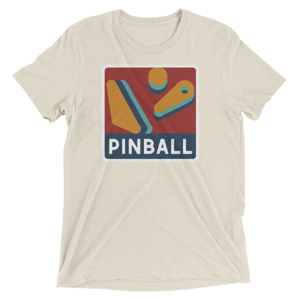 70s Pinball - Premium Tri-blend T-shirt