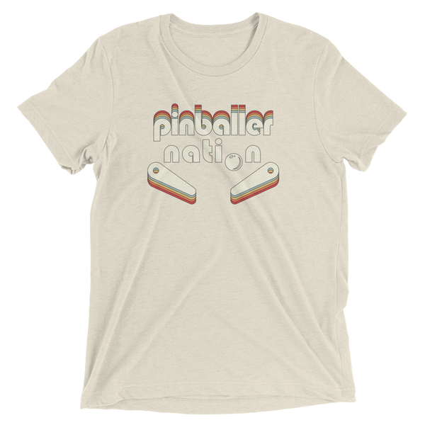Pinballer Nation - Premium Tri-blend T-shirt
