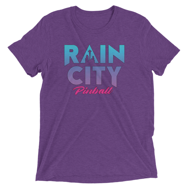 Rain City Pinball - Premium Tri-blend T-shirt