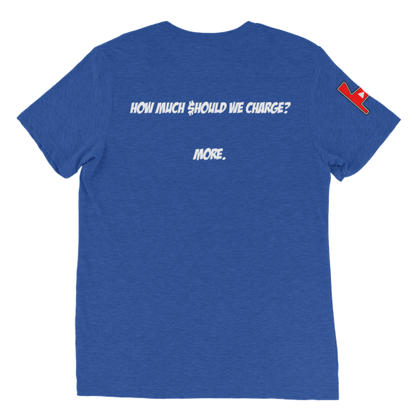 Cary Hardy HOW MUCH? - Premium Tri-blend T-Shirt