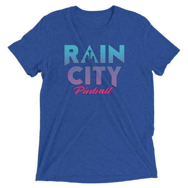 Rain City Pinball - Premium Tri-blend T-shirt