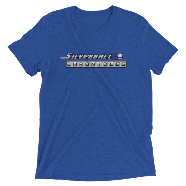 Silverball Chronicles Randy Martinez Designed Logo - Premium Tri-blend T-shirt