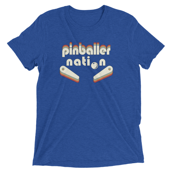 Pinballer Nation - Premium Tri-blend T-shirt
